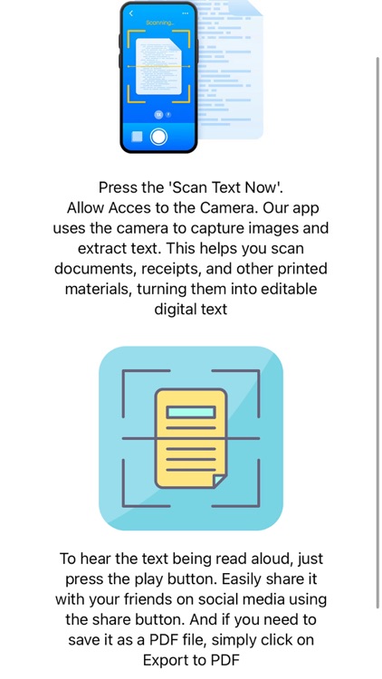 Text scanner Image to text
