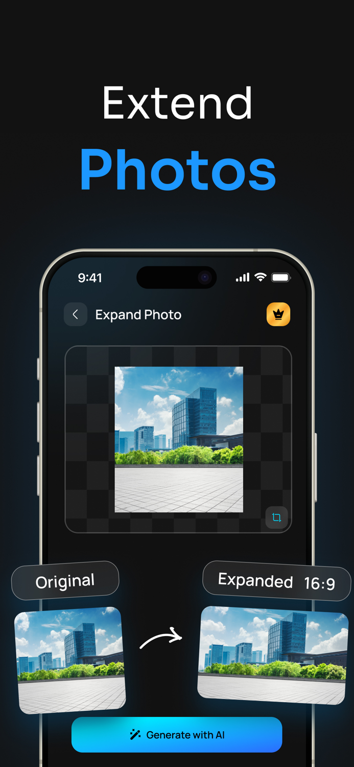 AI Expand Photo - PixLift