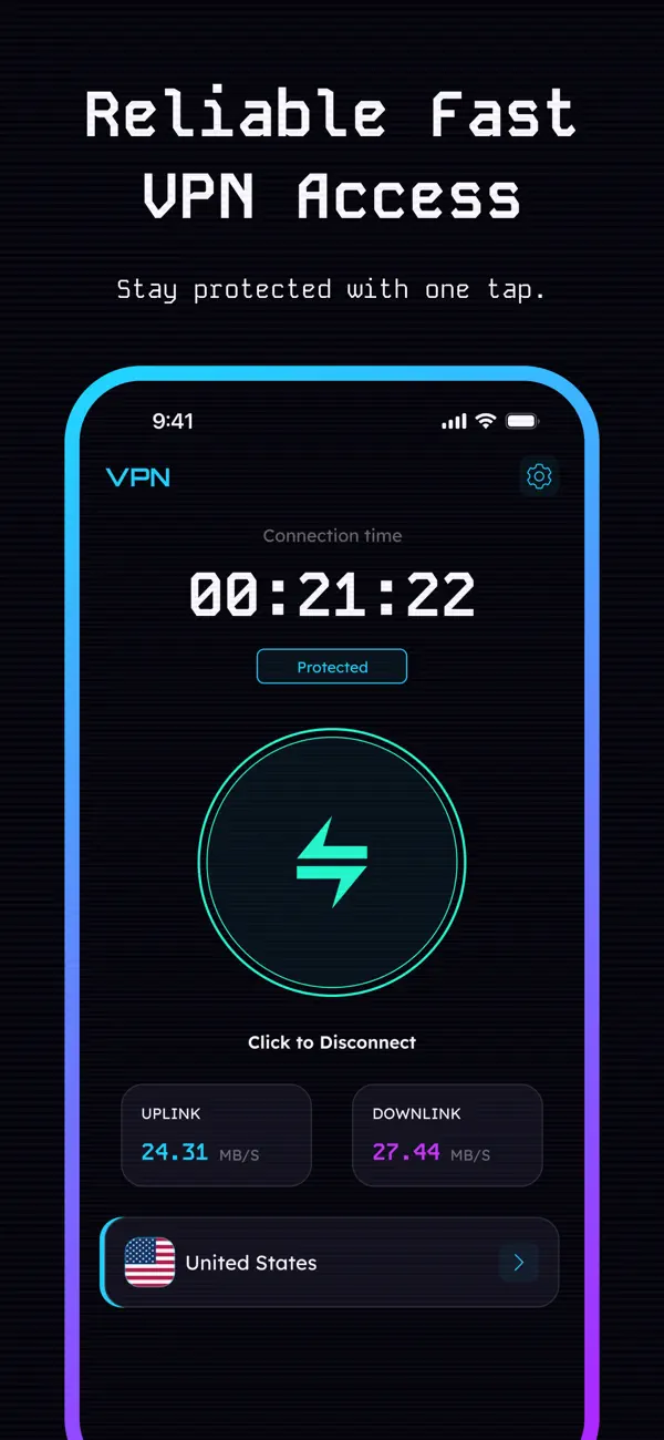 #1. VPN: Fire VPN Jump Pro (iOS) By: FREE SUPER PLANET LIMITED