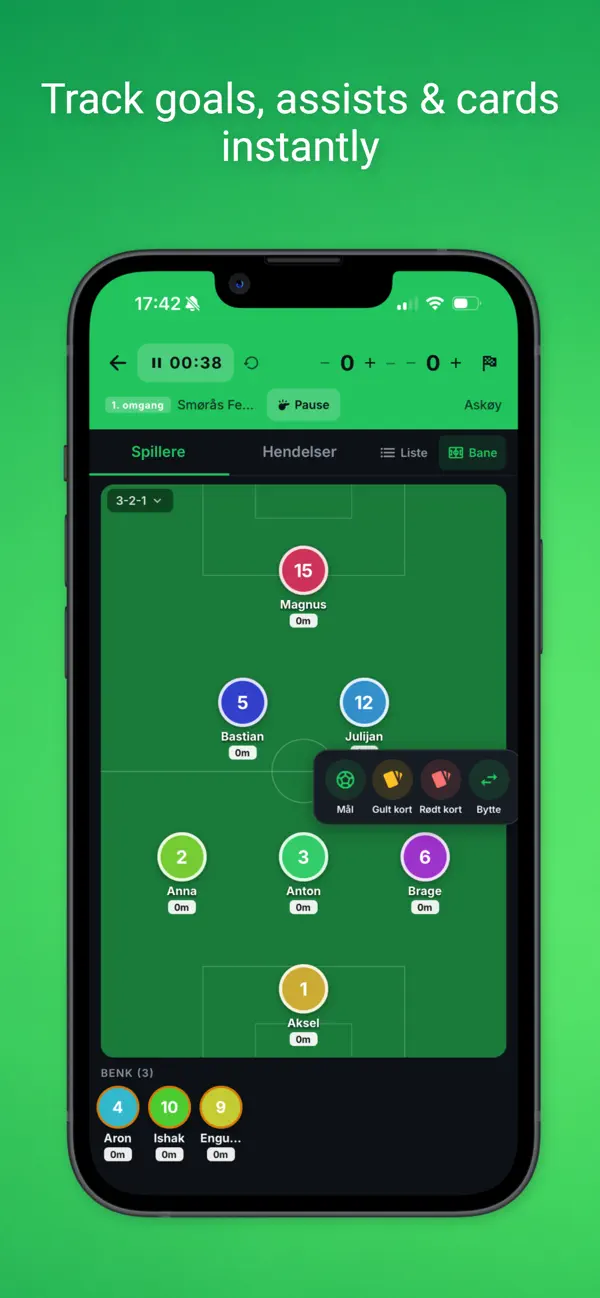 Screenshot #3 pour MatchDay Football Coach