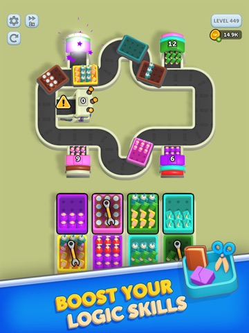 Sort Factory! iPad screenshot