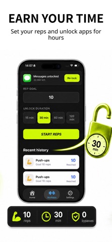 PushUp Lock: Block Apps Screenshot 5 of 5