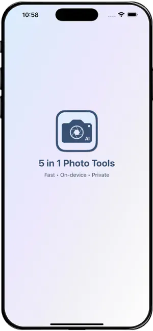 Offline AI Photo Fix Studio screenshot 1