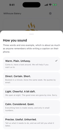 App screenshot
