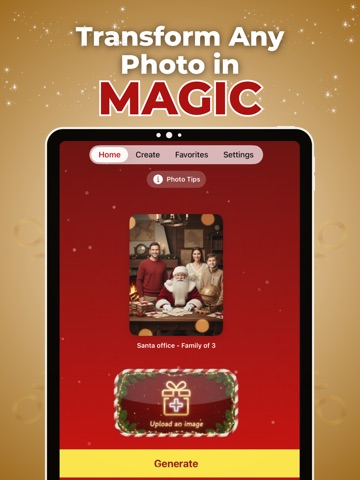 Christmas Pictures App: PiXmas iPad screenshot