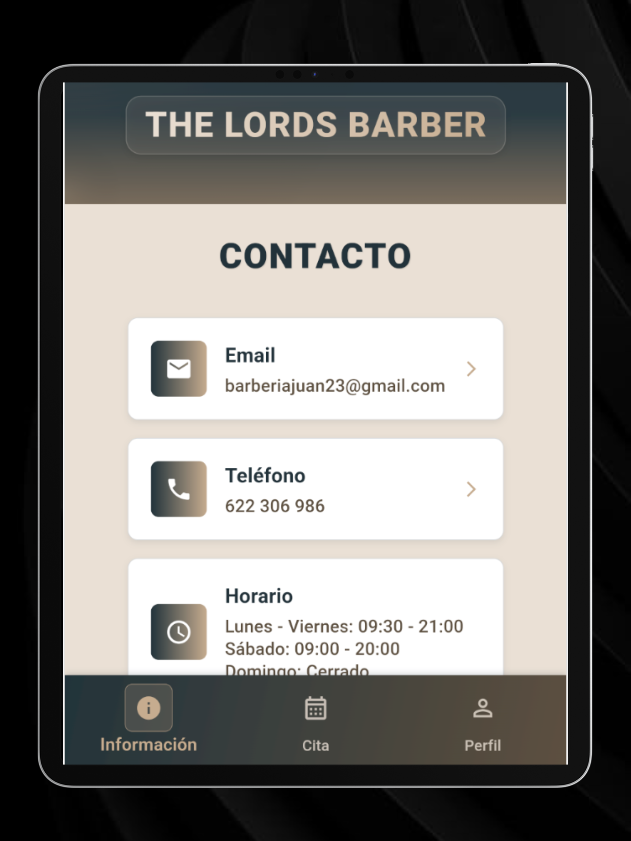 The Lords Barber