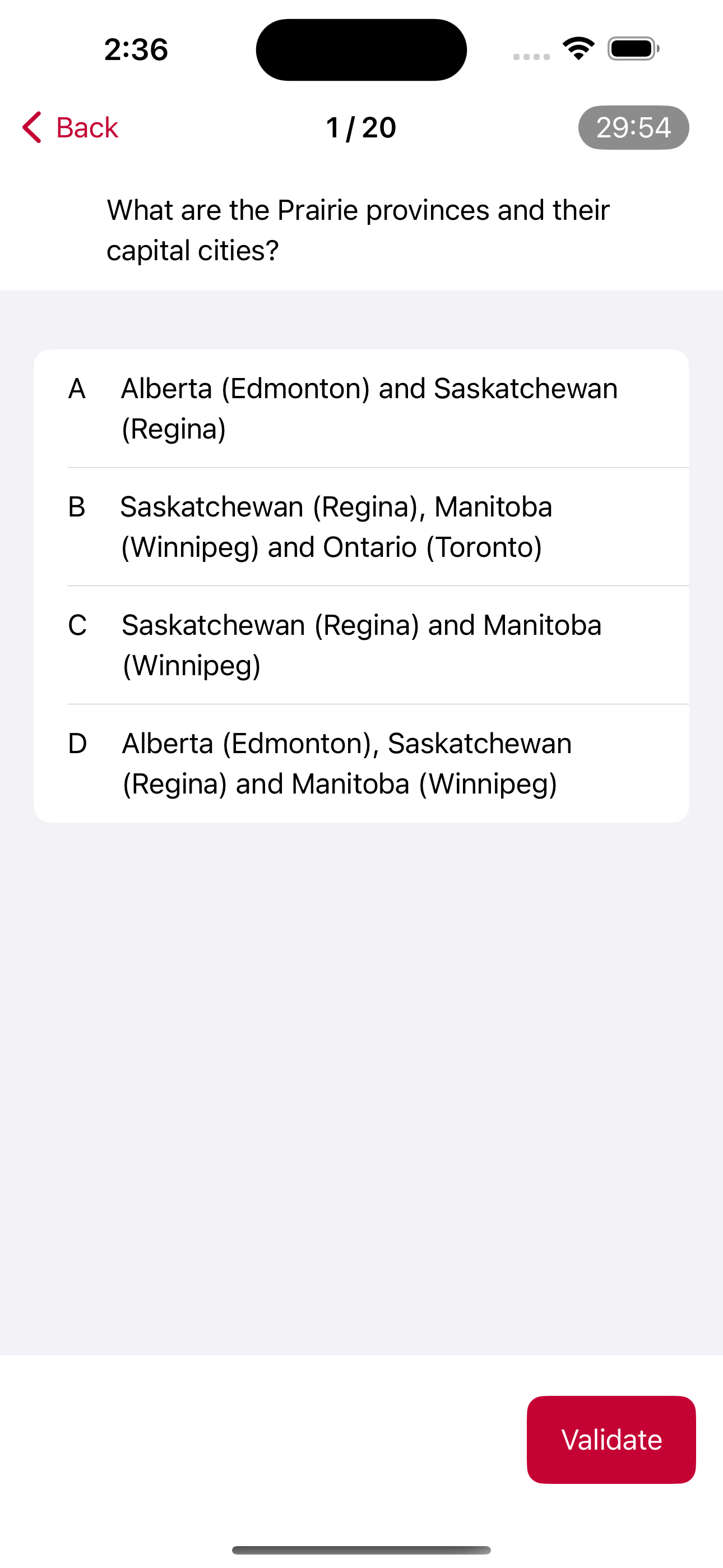 Canada Quiz.