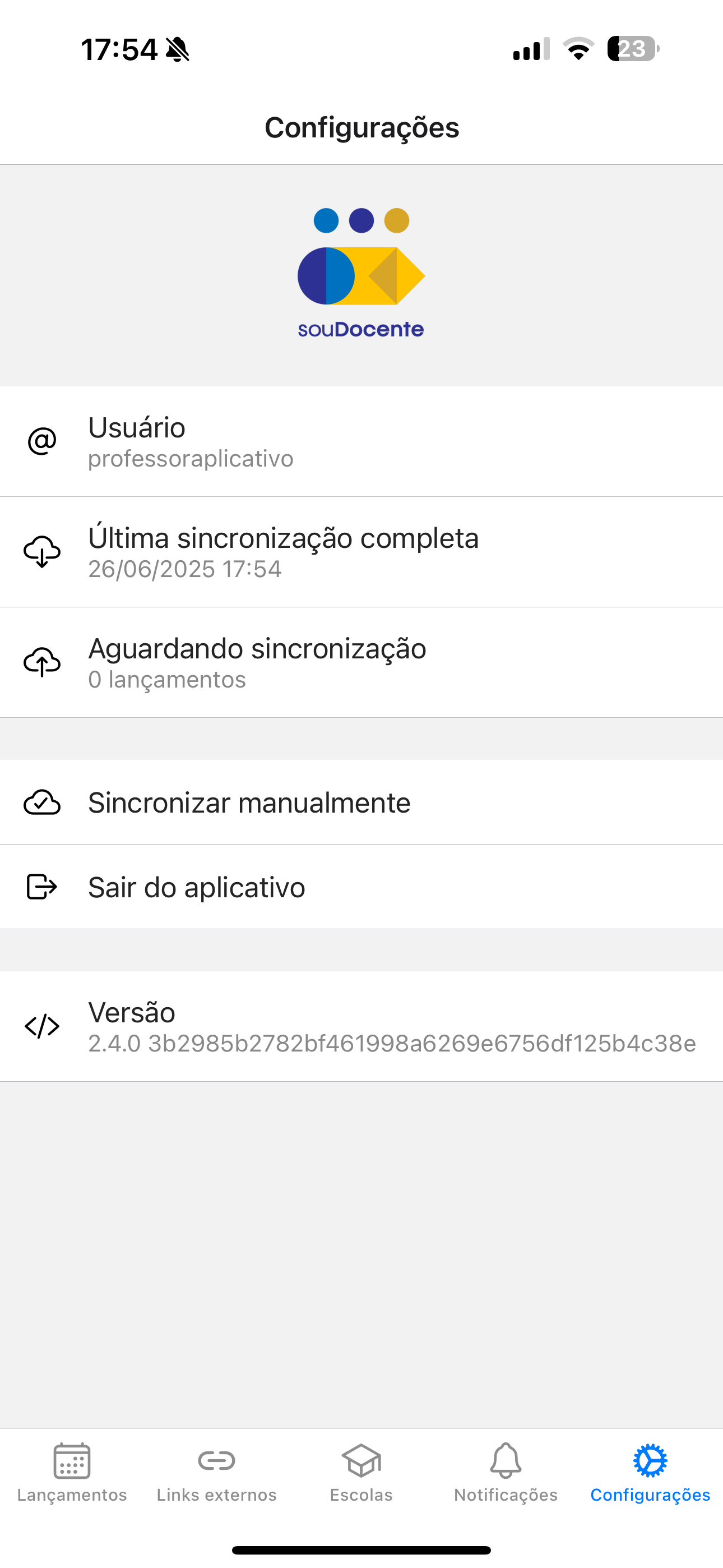 souDocente