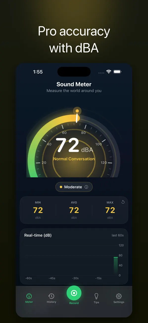 dB Meter: Sound Level screenshot
