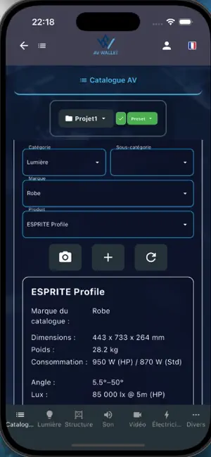 AV Wallet – Tools for AV Pros screenshot 2
