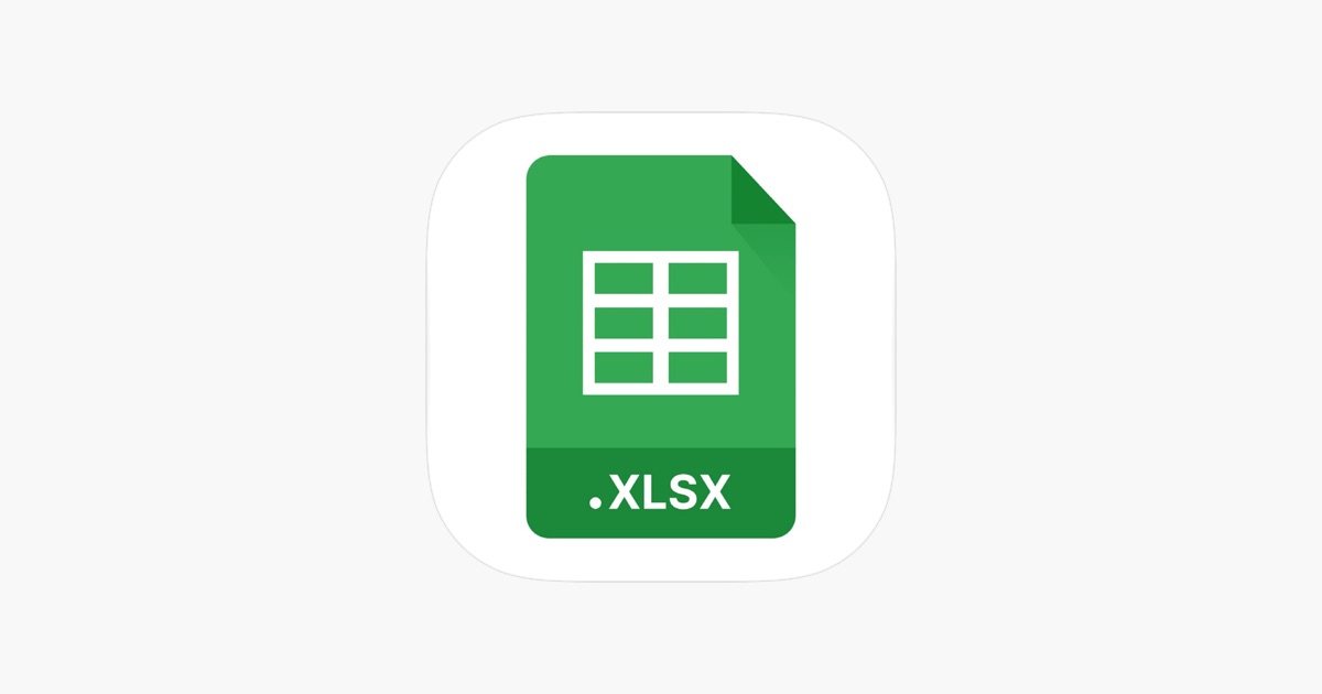 ‎Spreadsheet - XLSX Sheets App - App Store