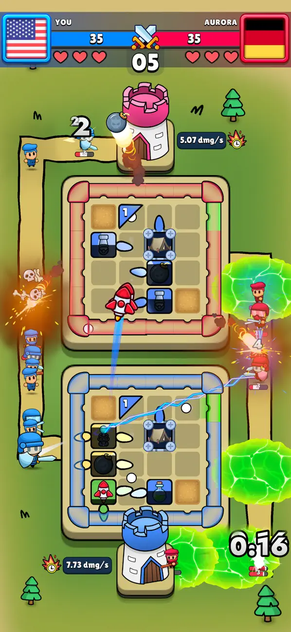 Screenshot #2 pour Bounce Battle!