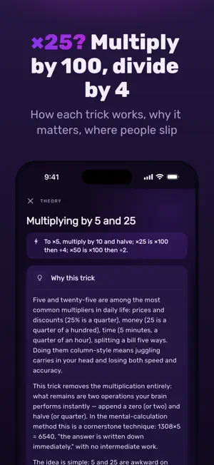 MathMe — Mental Math Trainer screenshot 3