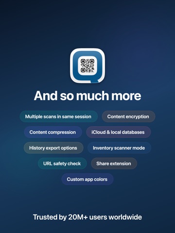 Qrafter: QR Code Reader iPad screenshot 7
