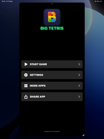 Big Bricks - Classic Puzzle iPad screenshot