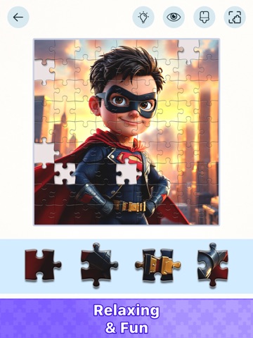 Cartoon Jigsaw - Puzzle Game iPad screenshot