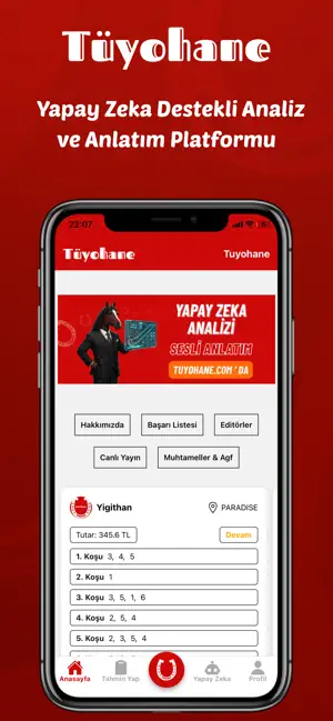 Tüyohane-At Yarış Analizi screenshot 1