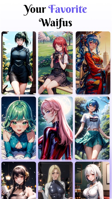 Anime AI Art Girl: Waifu Screenshot