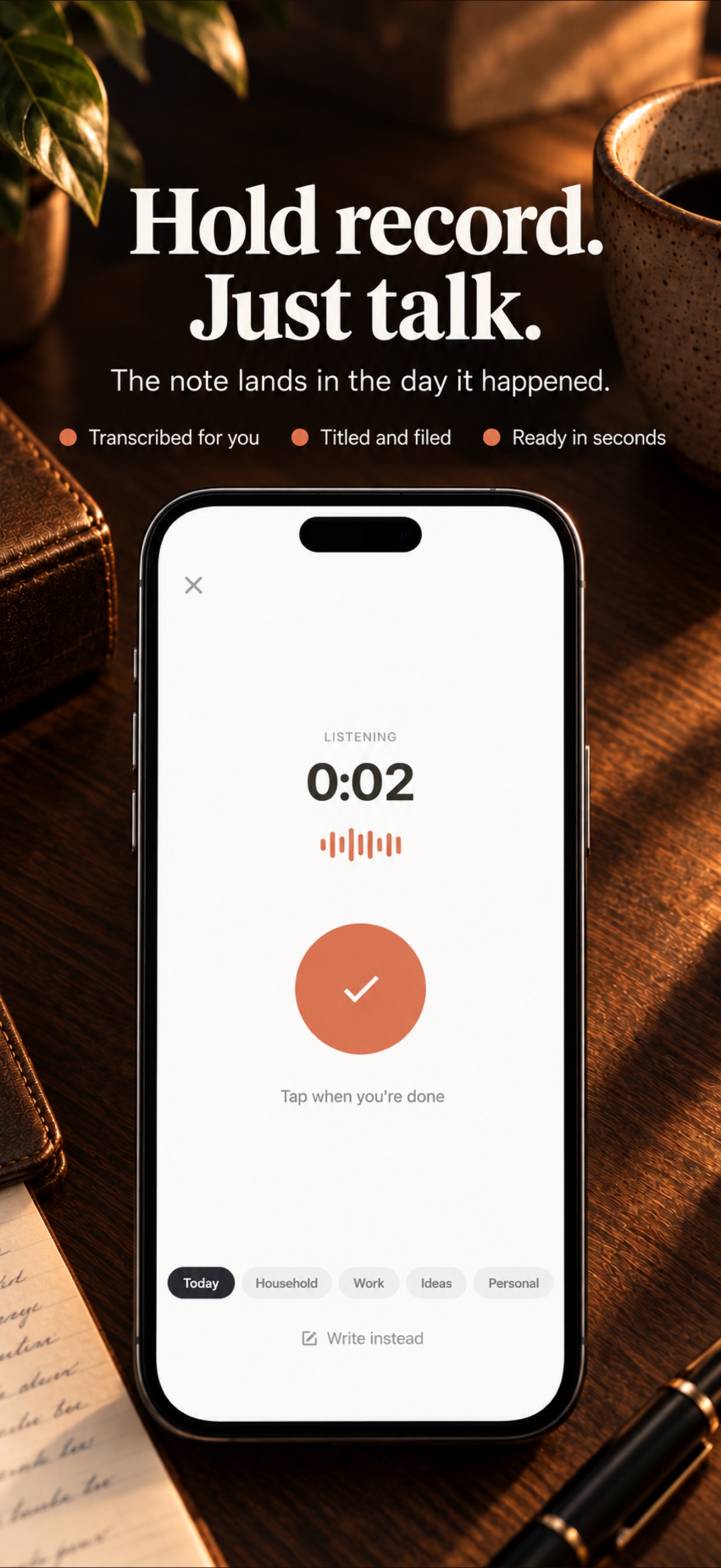 Screenshot 2 of My Folio Voice: Notes to Text