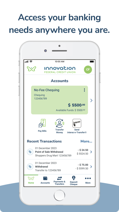 Innovation Federal CU Screenshot