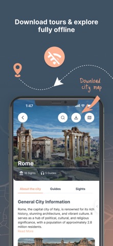 Plazes: Audio City Guide screenshot