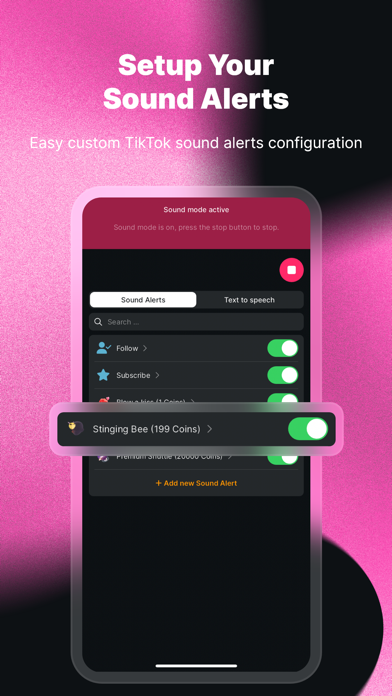 Tikfinity Mobile - Alerts&TTS Screenshot