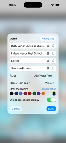 Water Polo Camera Screenshot 4 of 4