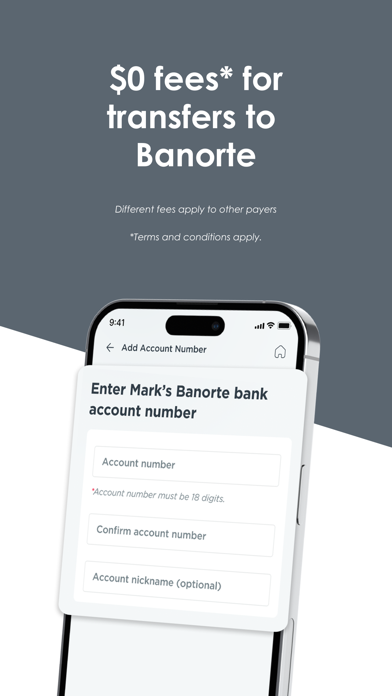 Banorte Link Money Transfer iPhone screenshot 4 - Finance app