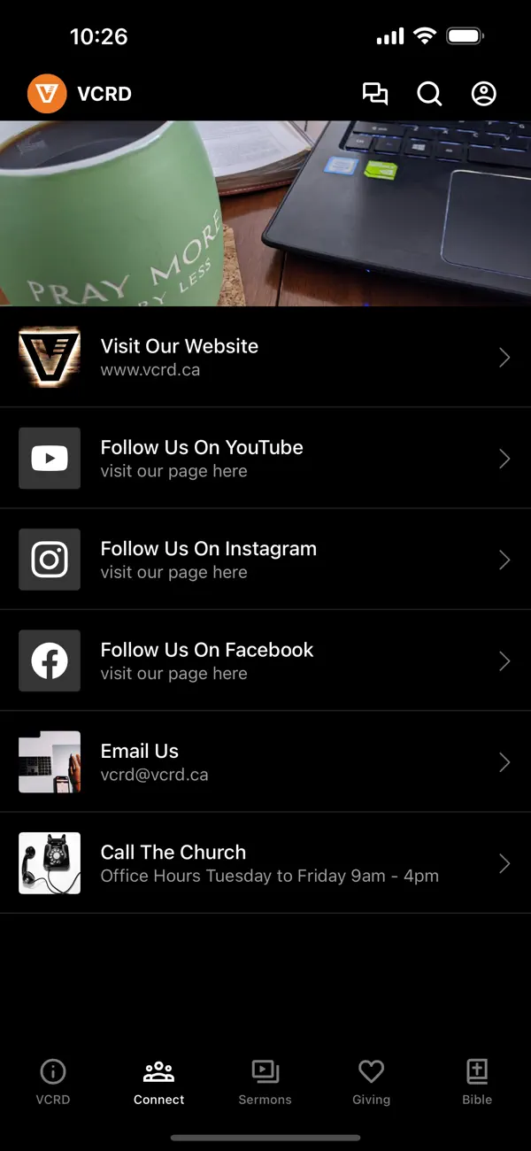 Screenshot #2 pour Victory Church of Red Deer