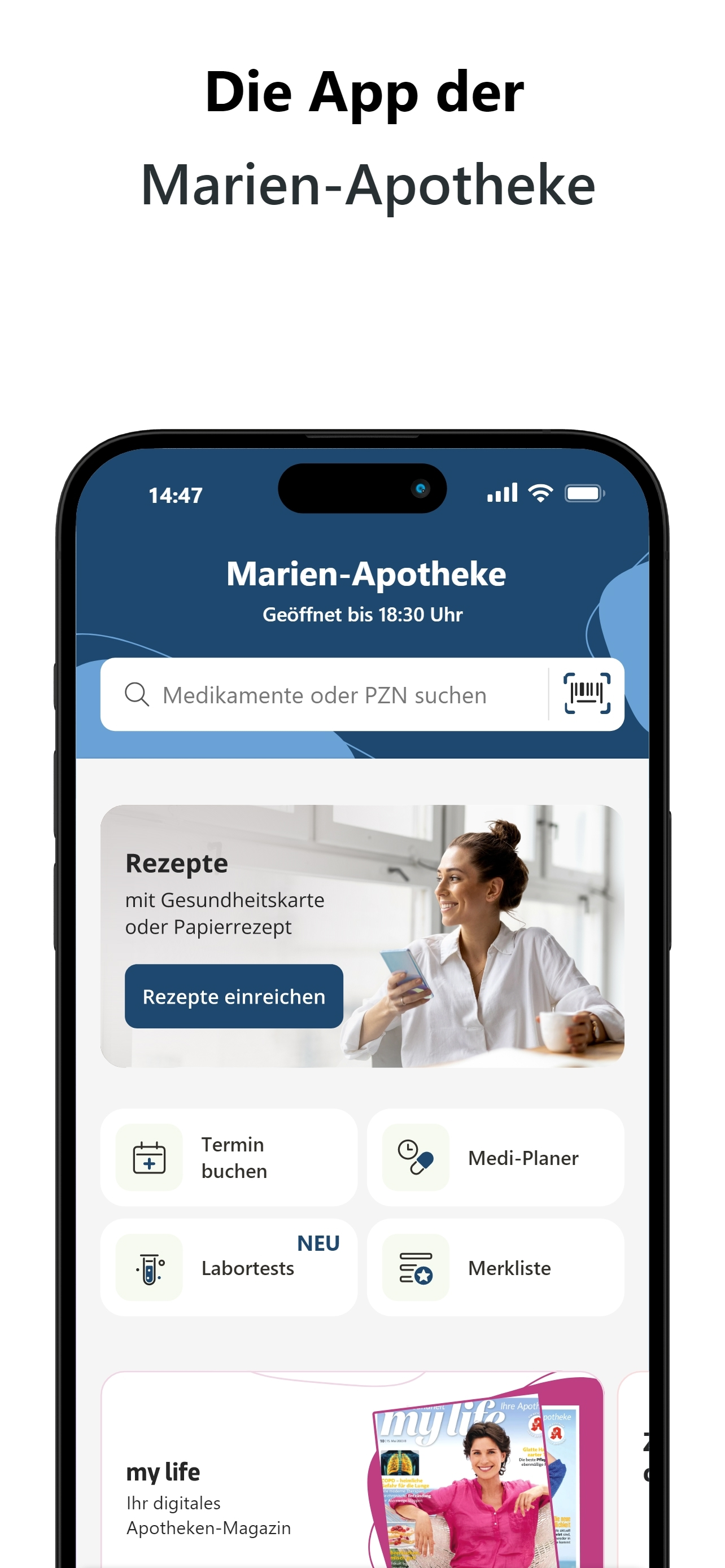 Marien Apotheke Neubrandenburg screenshot 2