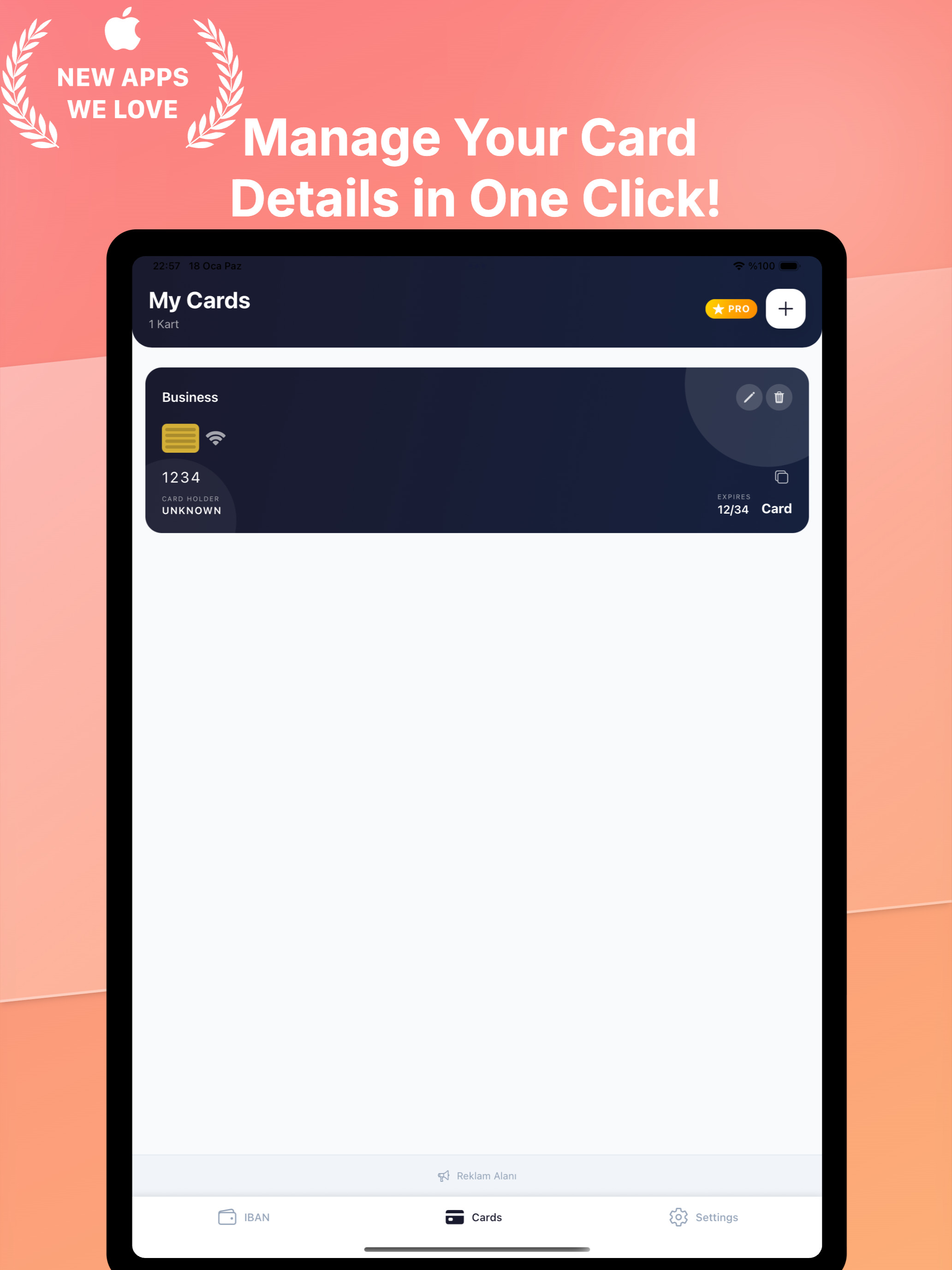 IBAN Cepte – Easy IBAN Manager screenshot 4