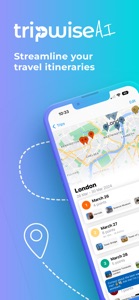 TripWise AI Travel Planner screenshot #1 for iPhone