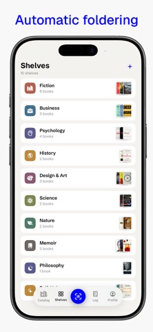 Book Catalog – Scan ISBN iPhone screenshot