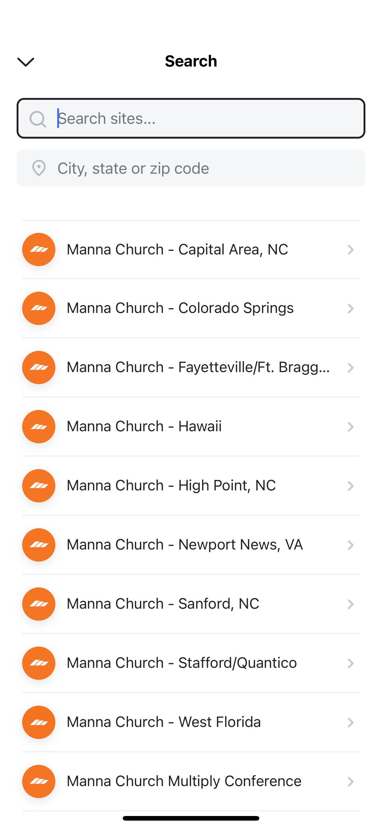 Manna Church App