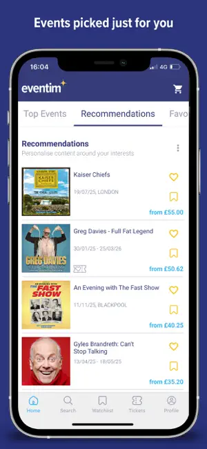 EVENTIM UK | Event Tickets screenshot 2