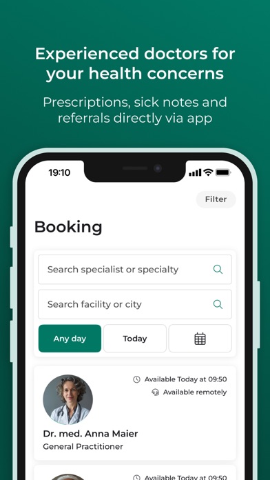 Meliva – Digital Clinic Screenshot