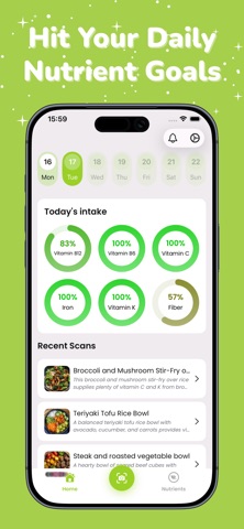 AI Vitamin Tracker – VitaGlow screenshot