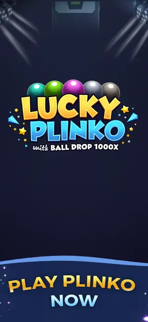 Lucky Plinko: Ball Drop Game screenshot 1