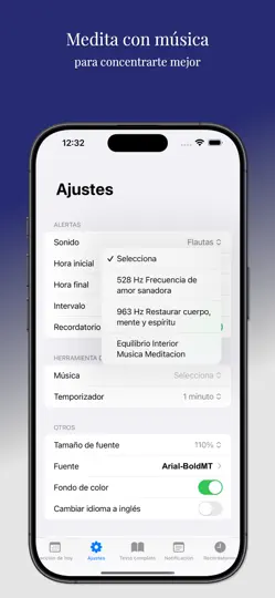 Captura de pantalla de UCDM Alertas en iPhone 5