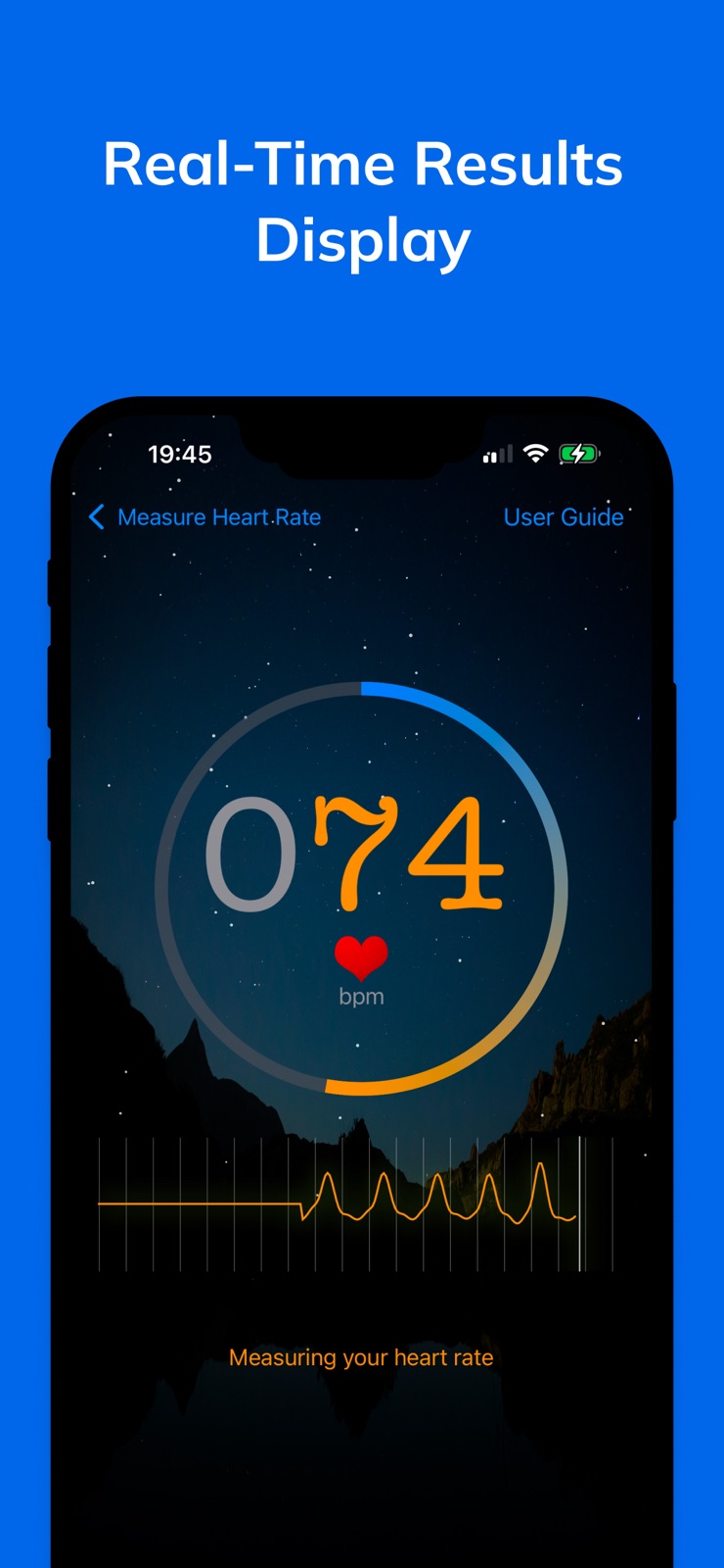 Measure Heart Rate iphone screenshot 2