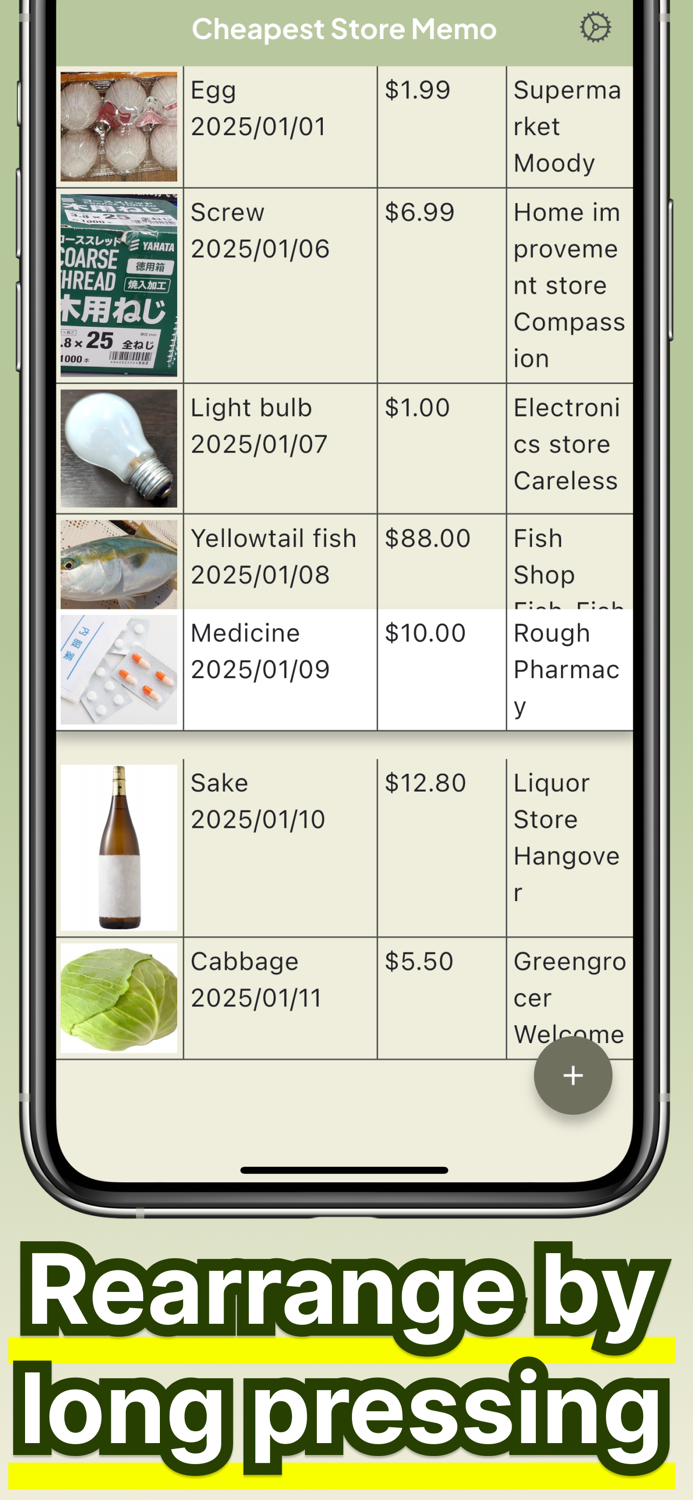 Cheapest Store x Shopping List