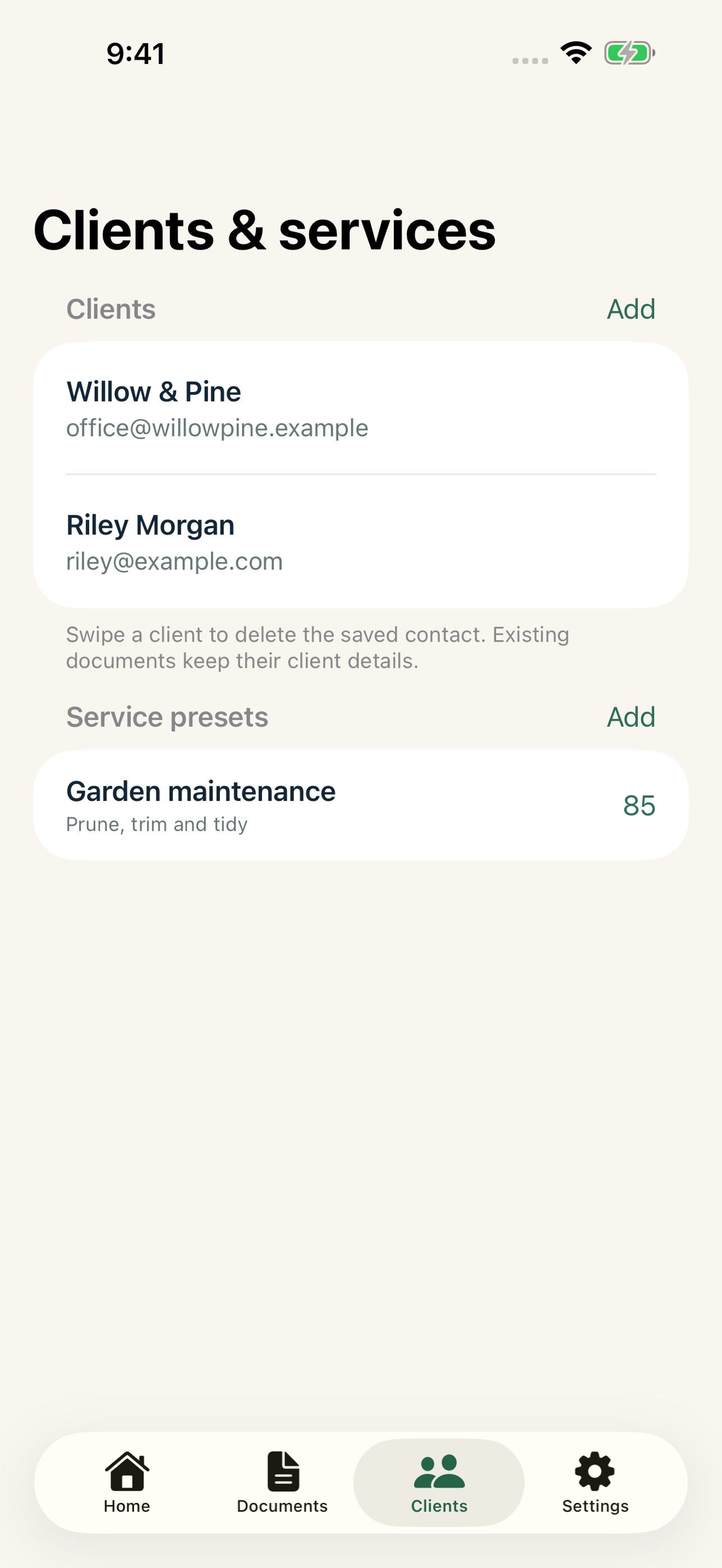 Screenshot 4 of BillSprig: Invoice & Estimate
