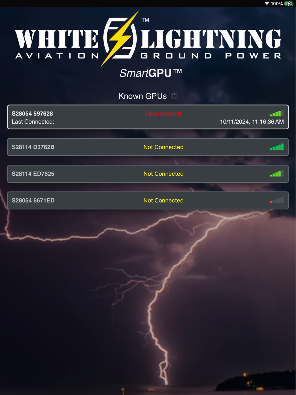 White Lightning SmartGPU ipad screenshot 3