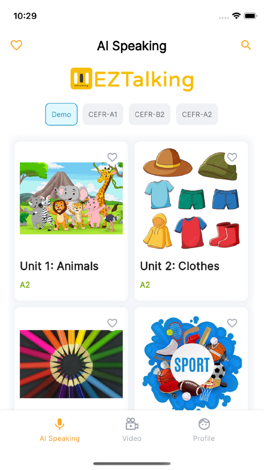 #1. EZTalking AI English Learning (iOS) 由: EZ-AI CORP.