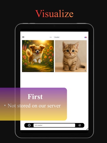Noah -  AI assistant iPad screenshot