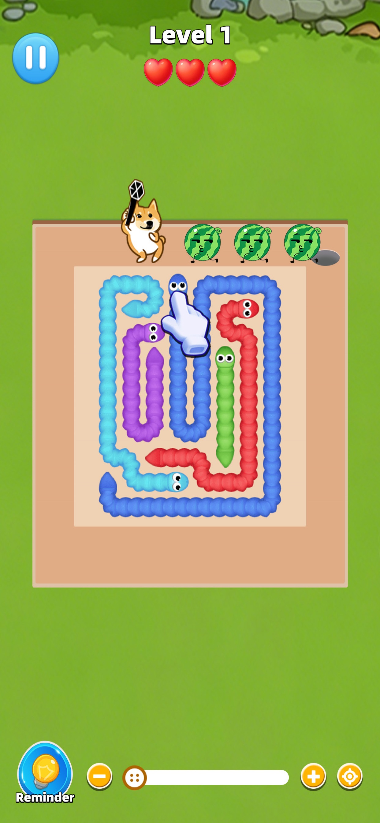 Screenshot 1 of Snake Away: Casual Puzzle