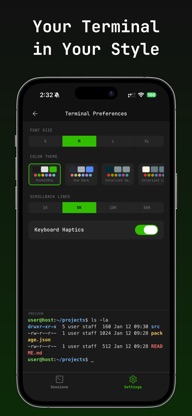 Pocketmux: Remote tmux access screenshot 3