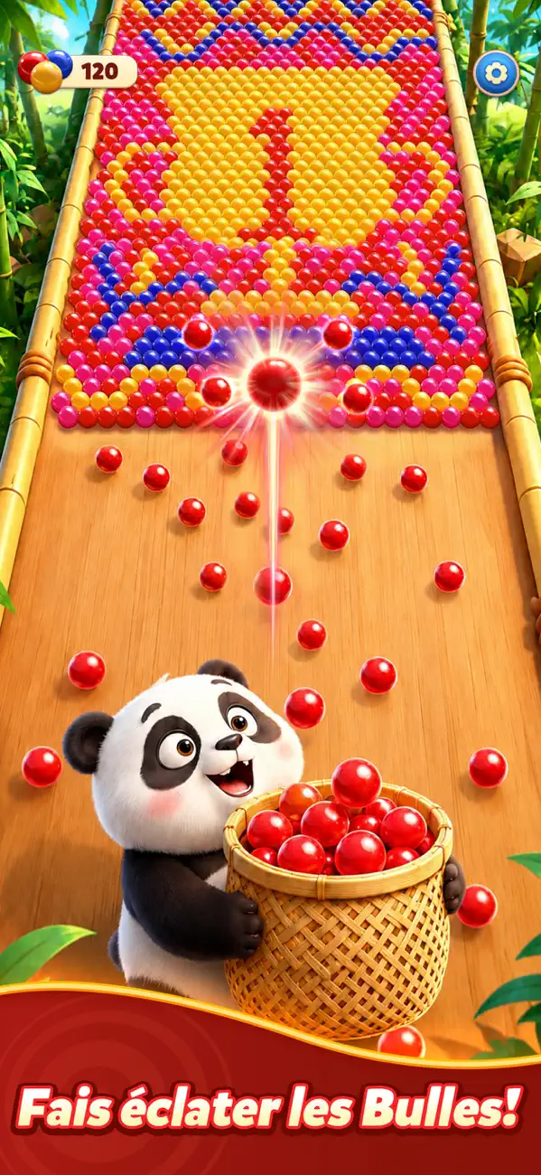 Screenshot #1 pour Shoot Ball Fruit Splash
