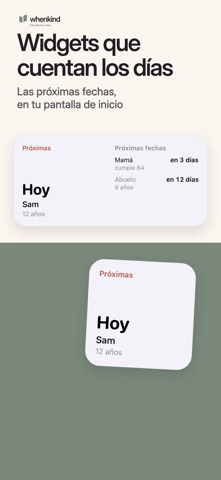 Whenkind: Cumpleaños screenshot 5