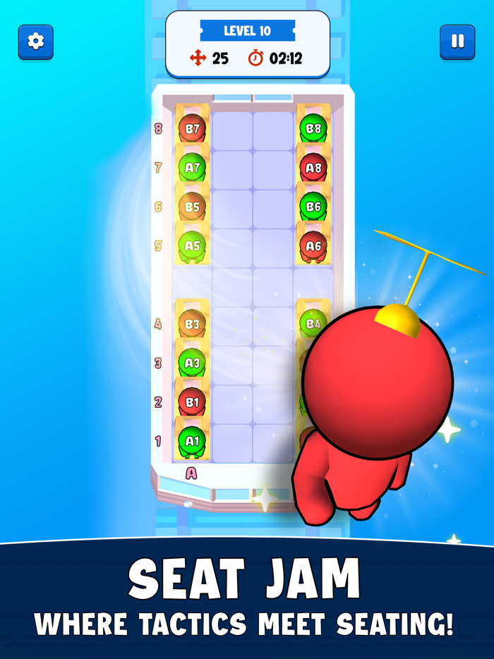 Bus Seat Jam Master 3D